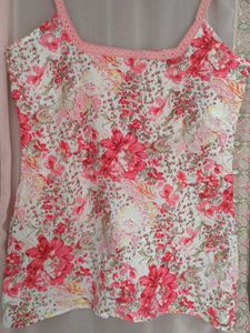 Floral Print Tank Top