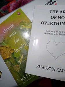 Self Help Book And novel.