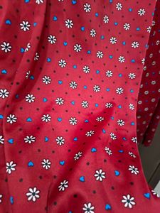 Red Floral Lounge Pants