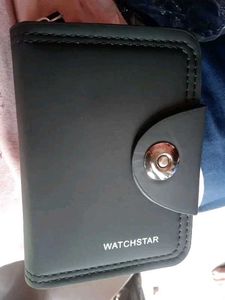 Slim Black Leather Wallet