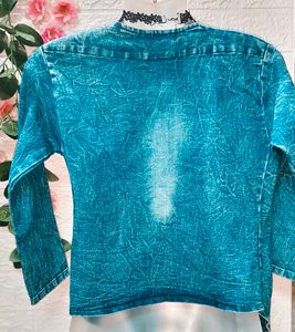 🎁Buy 2 Get 1 item worth Rs.99 free 🎁Denim Jacket