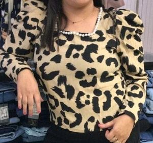 Tiger Print Stylish Designer Top