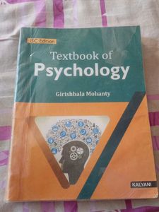 Psychology Textbook For Class 11 (ISC)