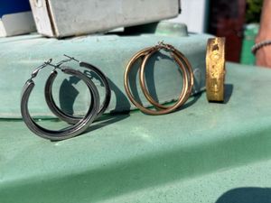 Earrings With Bangle