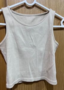 Ribbed Crop Tank Top