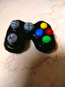 Handcrafted Clay Art Controller magnet