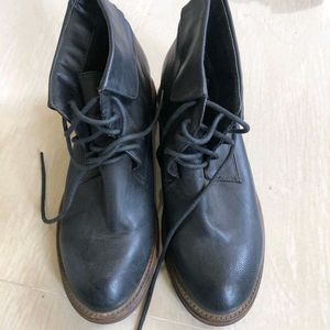 Black Combat Boot