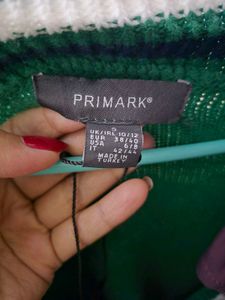 Green Varsity Cardigan