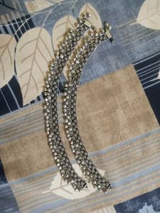 Oxidised Melet Ankle (Payal)