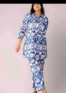 Ikkat Co-ord Set