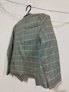 Plaid Or Checked Blazer