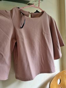 Wardrobe Dusty Rose Color Formal Top