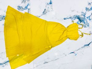 Yellow Flowy Summer Dress