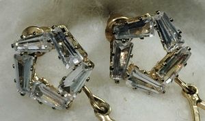 New Gold Toned Drop Earrings