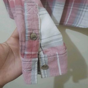 American Eagle Cropped Fannel SHIRT