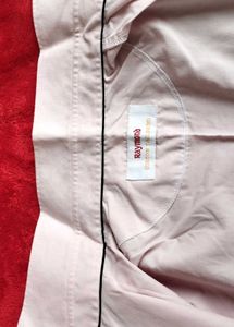 Pink Poplin Shirt