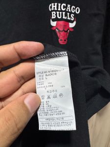 NBA x Chicago Bulls Official Black TShirt