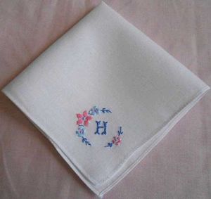 Customise  Name Hanky