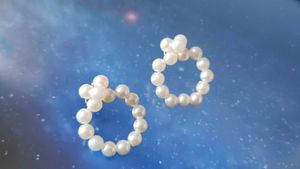 Pearl Hoop Earrings