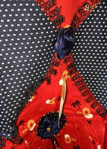 Red Coloured Frock For Girls