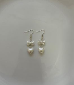 Bow & Heart Earrings