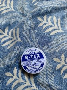 B-Tex White Ointment Empty Box