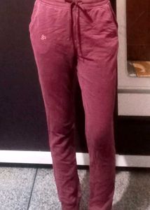 Casual Maroon Joggers
