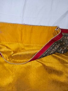 Designer Mustard Saree