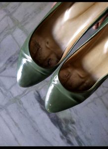 Used Green Ballerinas
