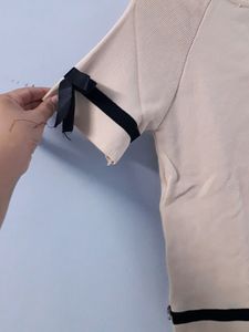 T Shirt with Side Bows
