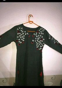 Embroidered Kurti Dress