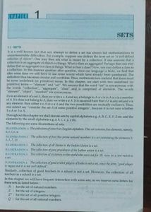 R.D. Sharma Mathematics Class XI - Volume 1