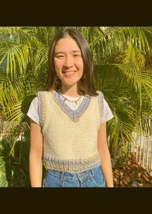 Handmade Knit Sweater Vest