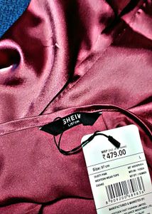 Shein Party Medium Length Sleeveless Relaxed Fit T