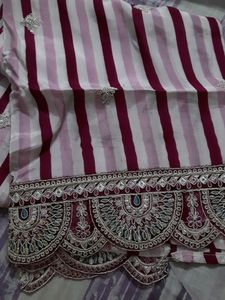 Pure Muslin Silk Suit