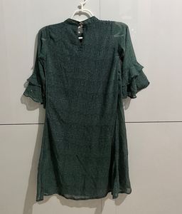 Dark Green Top
