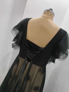 Elegant Black Evening Gown