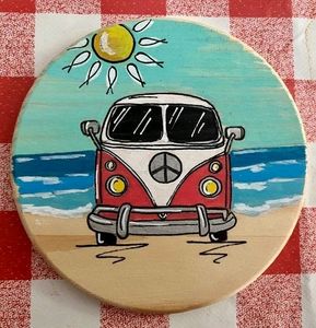 Beach Style Fridge Magnet 1