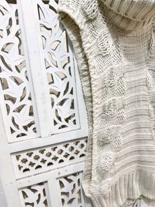 ✈️ Imported Sleeveless Knit Turtleneck Vest C