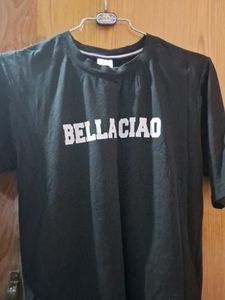 Typography T-shirt| Black In Colour
