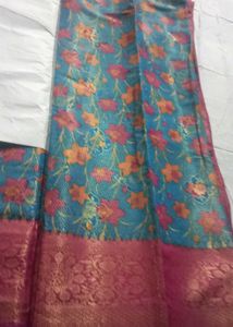 soft saree peacock color red colour new sarees