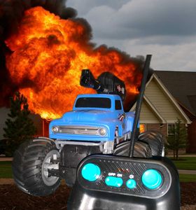 Kaiju Water Bomb Truck Toy