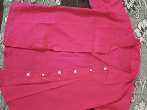 Poly Georgette Shirt For Woman