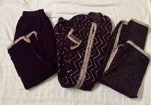 🆕Designer Velvet Pakistani Suit Set