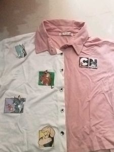 Cartoon Print T-Shirt