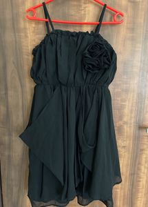 black dress