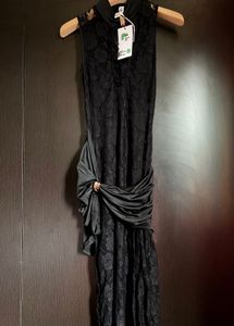 Newme Elegant Black Lace Dress