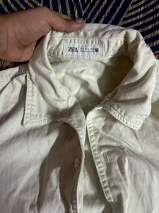 trendy zara boxy fit shirt