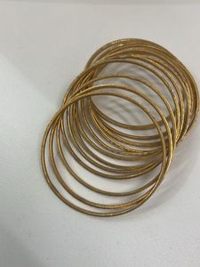 Golden Bangles Set Of 12