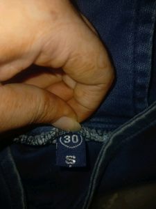 Dark Blue Denim Jeans